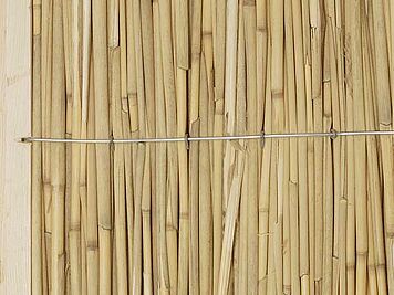 Detailansicht der Hiss Reet Wand