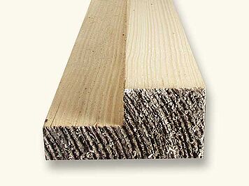 Wandanschluss der Hiss Reet Wand
