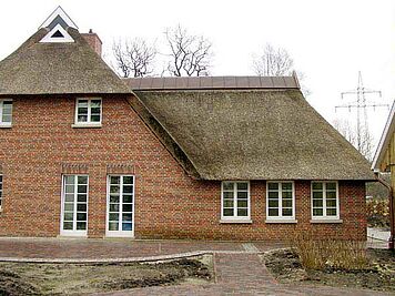 Reetdachhaus in Niedersachsen
